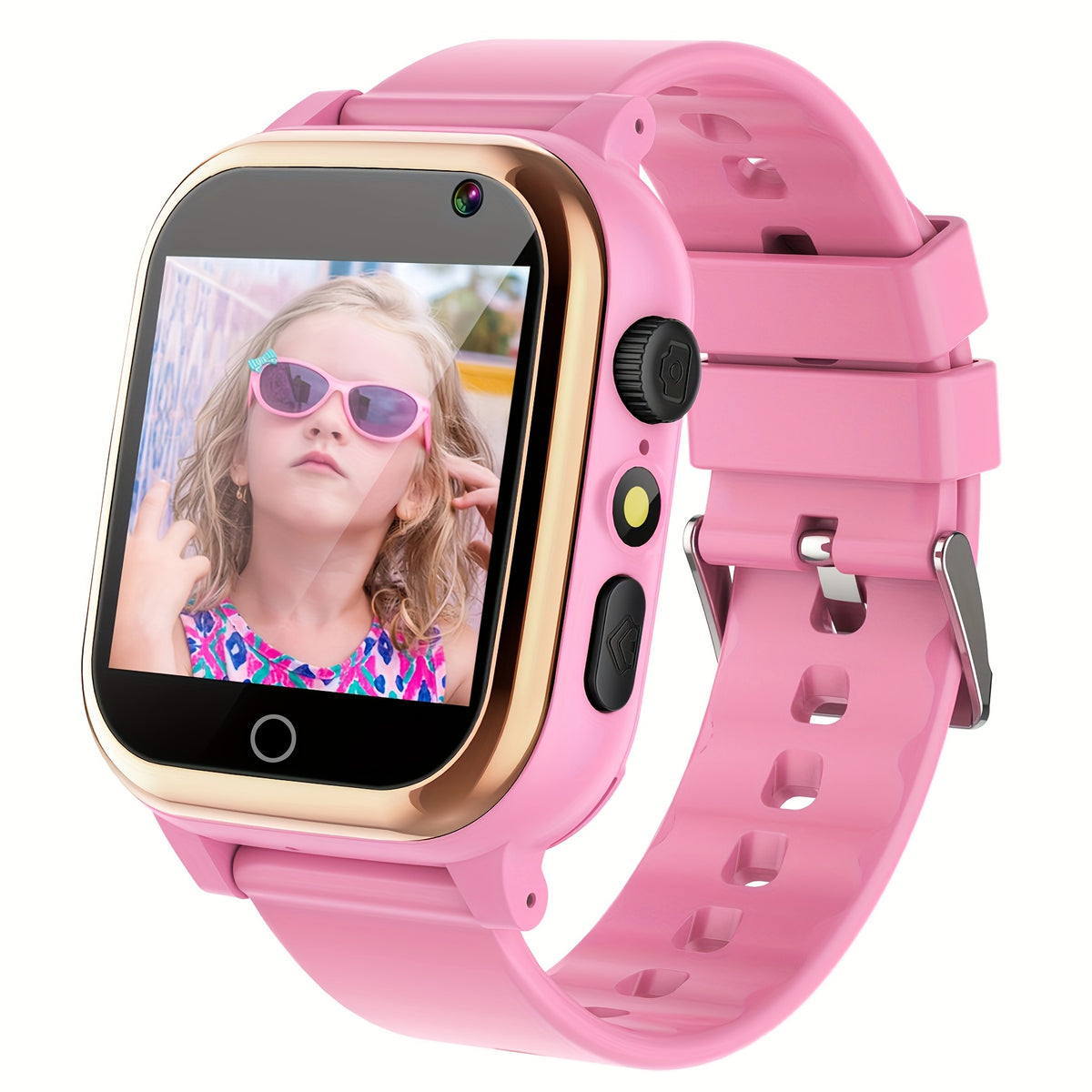 Kids Smartwatch Sports Style Digital Square Dial with 16 Fun Puzzle Games