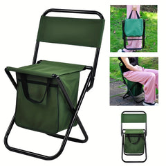 Fishing Chair With Cooler Bag Portable Lightweight Outdoor Chair For Fishing