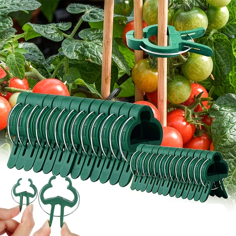20pcs Plant Grafting Clips - Greenhouse Clamp Fastener Bracket