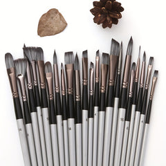 24pcs Expert Series Art Brush Set with Portable Case