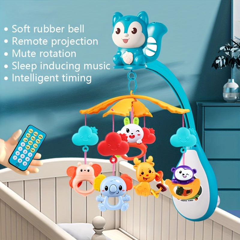 Remote Control Rotating Rattle for Newborn Babies