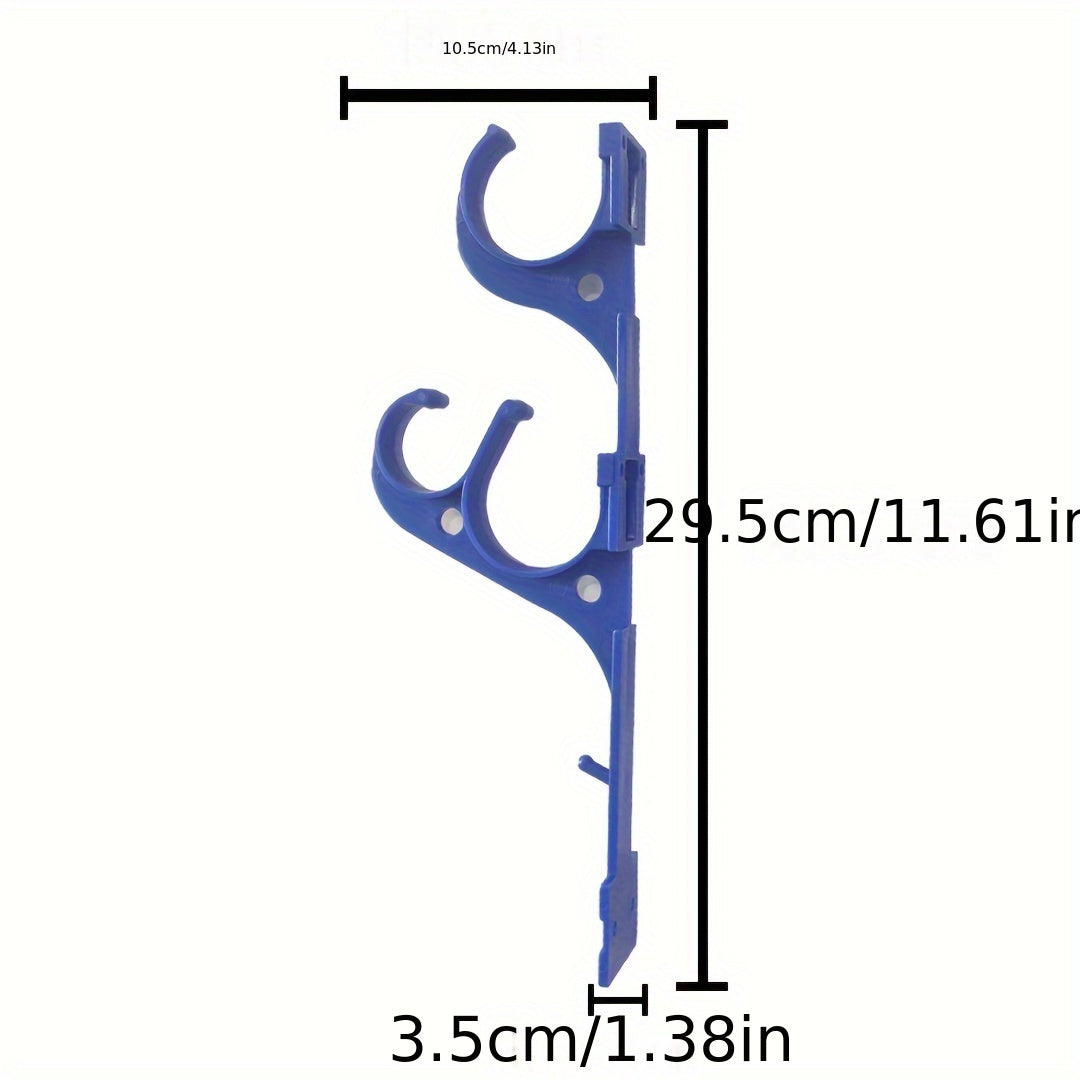 Swimming Pool Pole Hanger Support Hook Leaf Rake Skimmer Vacuum Hose Rod Bracket