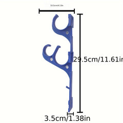 Swimming Pool Pole Hanger Support Hook Leaf Rake Skimmer Vacuum Hose Rod Bracket