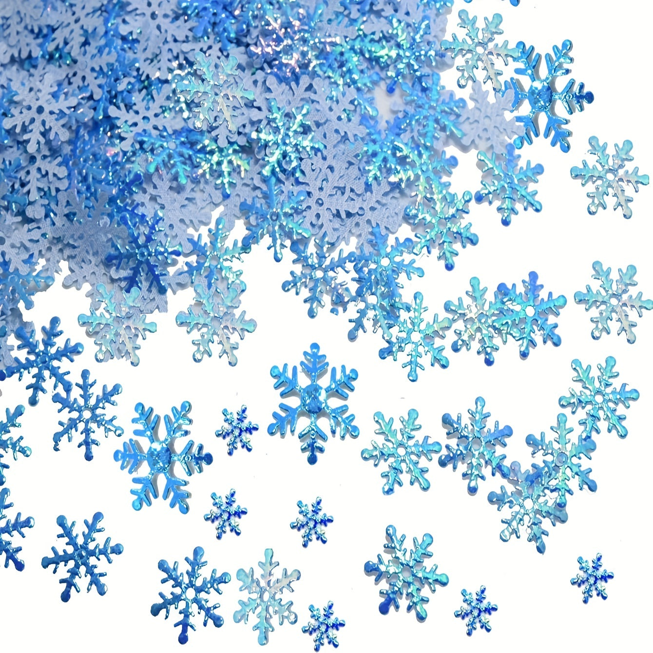 300pcs Snowflake Throwing Confetti Christmas Party Decor