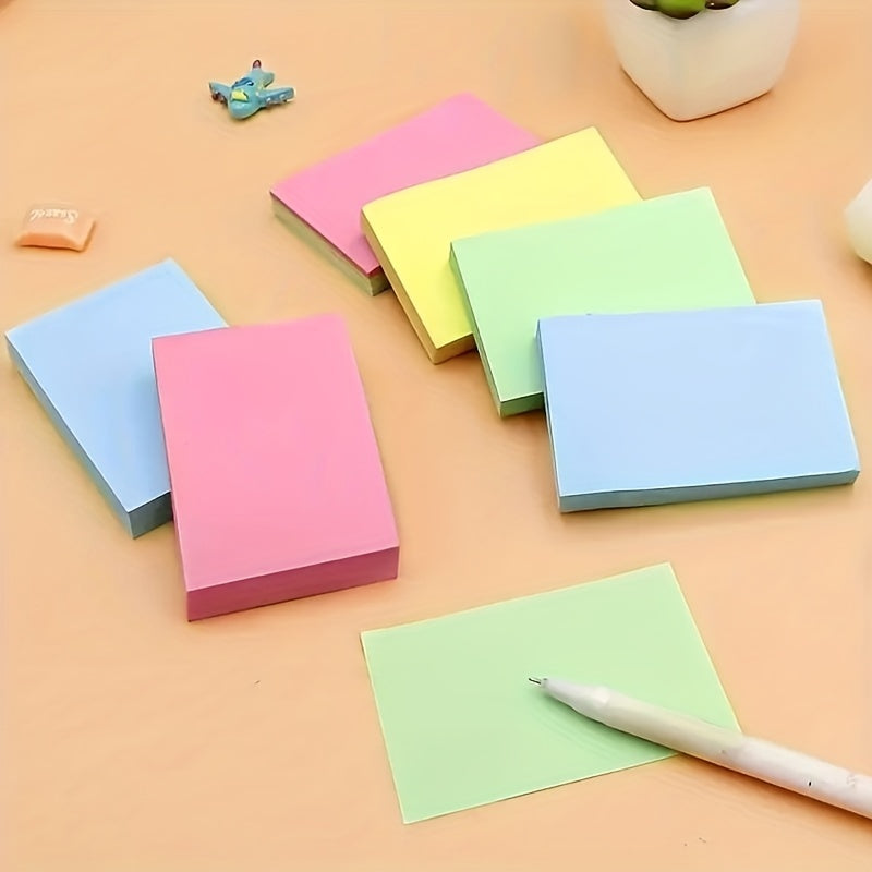 4 Packs Sticky Notes 400 Sheets Tearable Office Note Student Supplies