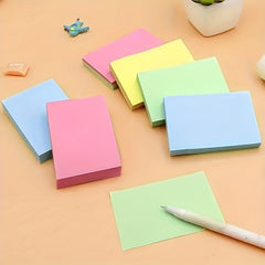 4 Packs Sticky Notes 400 Sheets Tearable Office Note Student Supplies