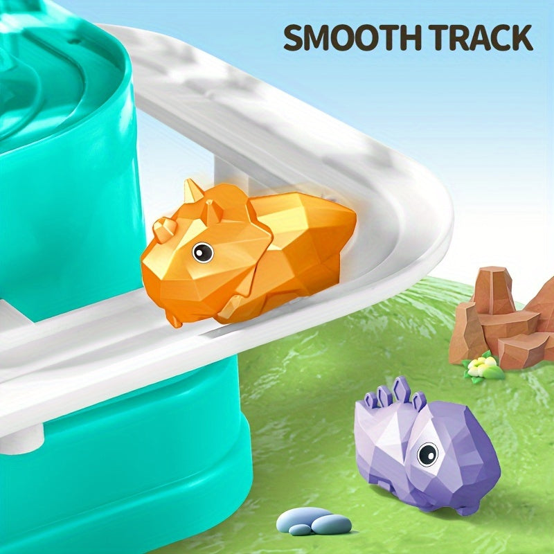 Dinosaur Track Toys Kids Race Tracks For Boys Car Adventure Toys