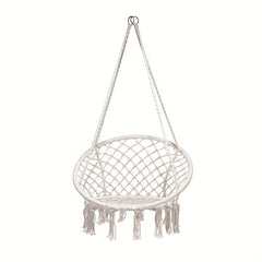 Boho Hammock Swing Chair Tassel Hanging Swing Chair