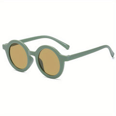 Round Frame Sunglasses for Girls and Boys