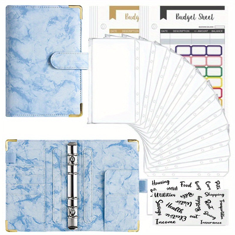 Marble Loose leaf Notepad Business Office Supplies