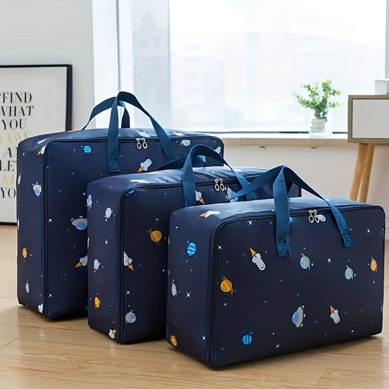Large Capacity Quilt Storage Bag Foldable Clothes Packing Cube Organizer