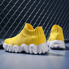 Boy's Breathable Slip On Sock Shoes Non Slip Sneakers