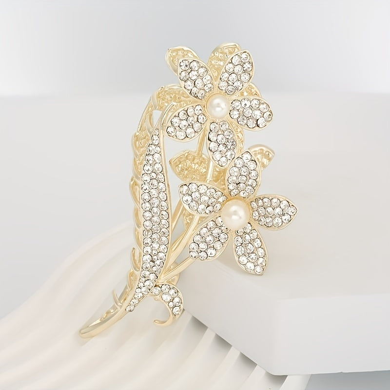 Faux Pearl Hair Clip Women's Hair Accessory