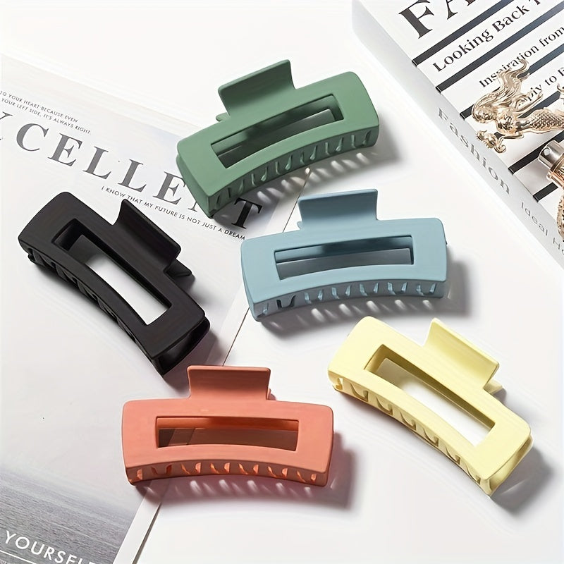 5pcs Hair Claw For Women Hair Claw For Thick Hair Women Hair Accessories