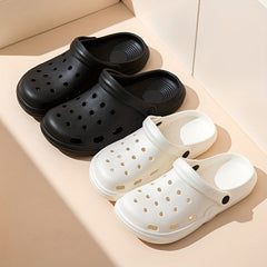 Men's Closed Toe Garden Clogs Soft Sole Slip-On Sandals