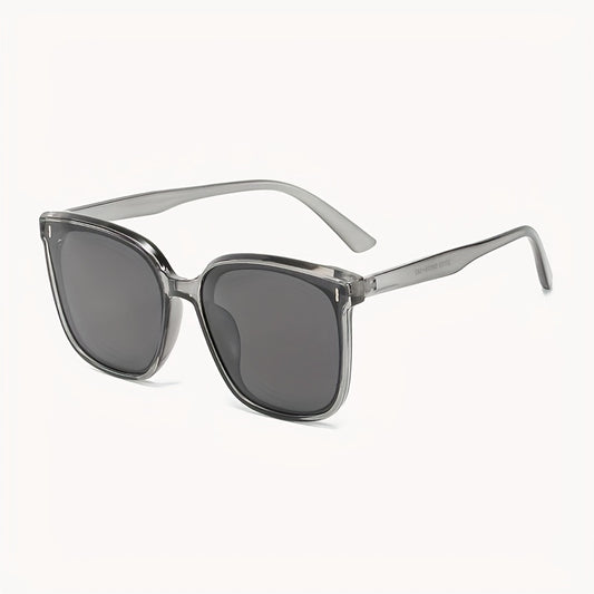 Square Sunglasses Men Women Casual Mirror Lens UV400