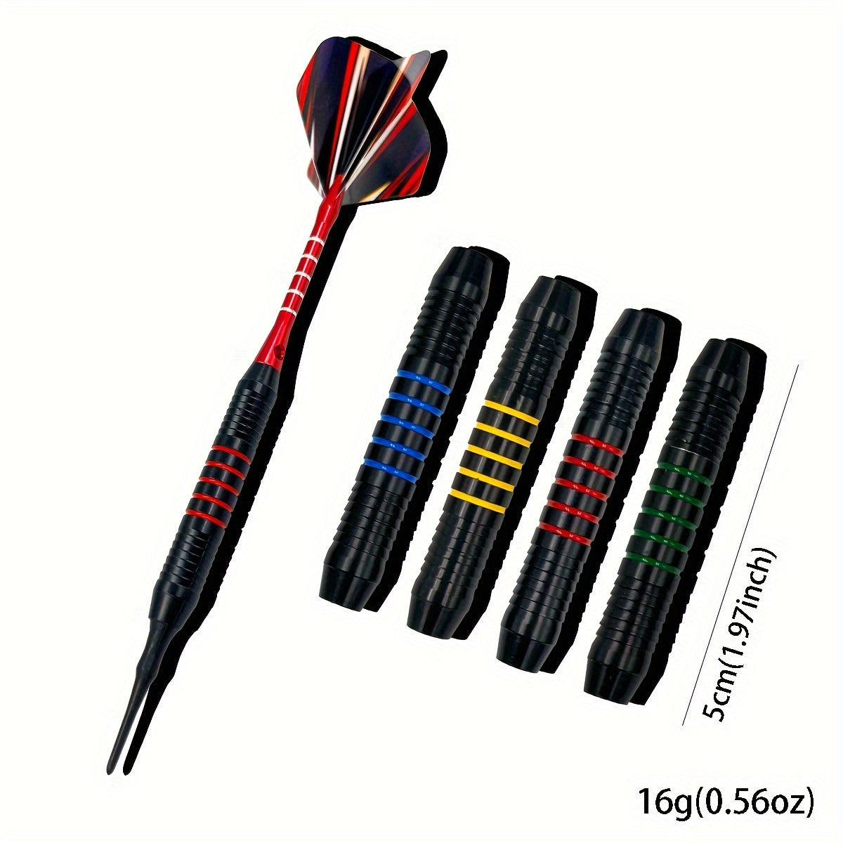 16g Dart Barrel Soft Dart Accessories for Accuracy & Precision Practice and Play