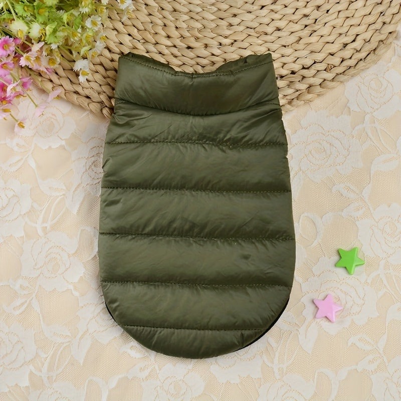 Pet Dog Vest Jacket Cold Weather Coats Small Medium Dogs Cats
