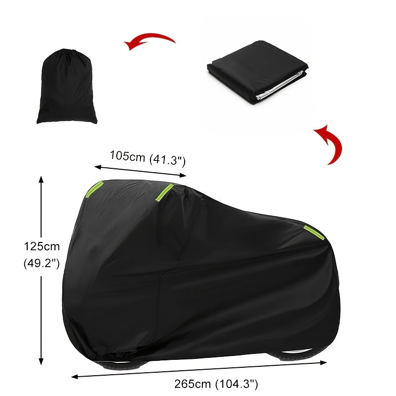 Universal Waterproof Motorcycle Cover All Season Protection