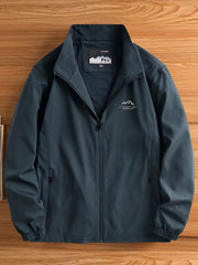 Men's Outdoor Thin Windproof Breathable Jacket for Spring Autumn
