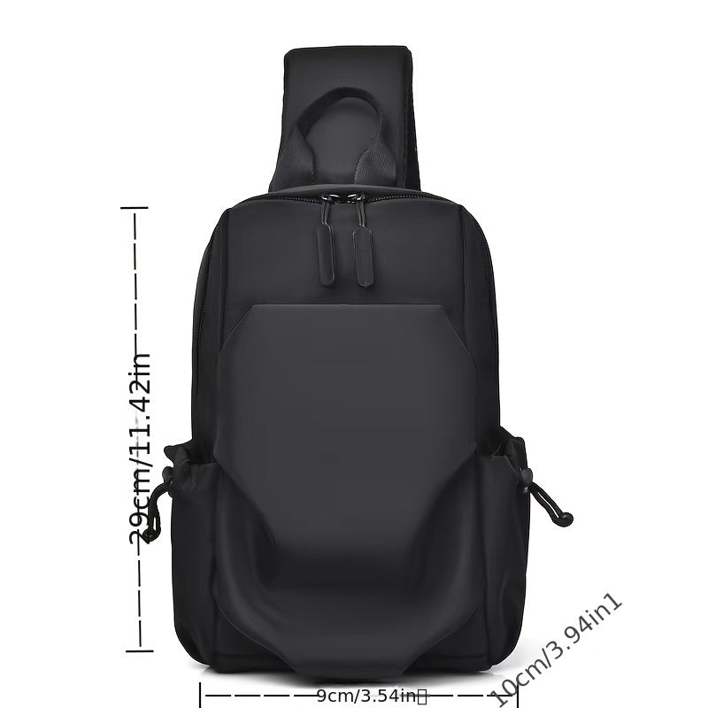 Men's Nylon Crossbody Bag Multifunctional Shoulder Bag