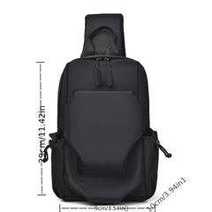 Men's Nylon Crossbody Bag Multifunctional Shoulder Bag