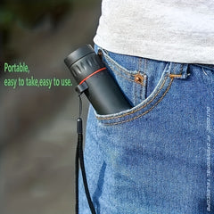12X HD Magnifying Monocular Telescope Small Size Perfect Photo Gift