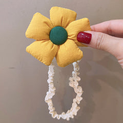 Flower Headband Lace Headwear for Newborns & Kids