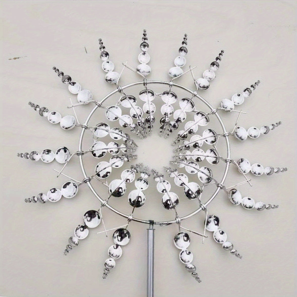 Metal Windmill Wind Catcher Garden Weather Vane Yard Decoration