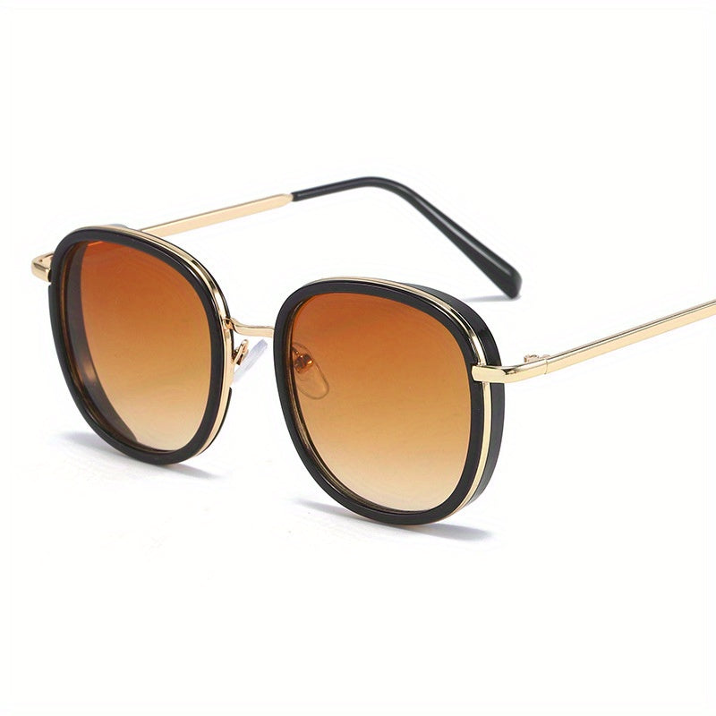 Boy's Gradient UV Protection Sunglasses Metal Frame
