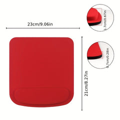 3DEVA Wrist Guard Mousepad Soft Thickened Anti-skid Office Mouse Pad