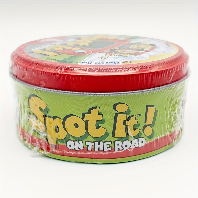 Spot It On the Road Fun Card Matching Travel Game for Kids Ages 7