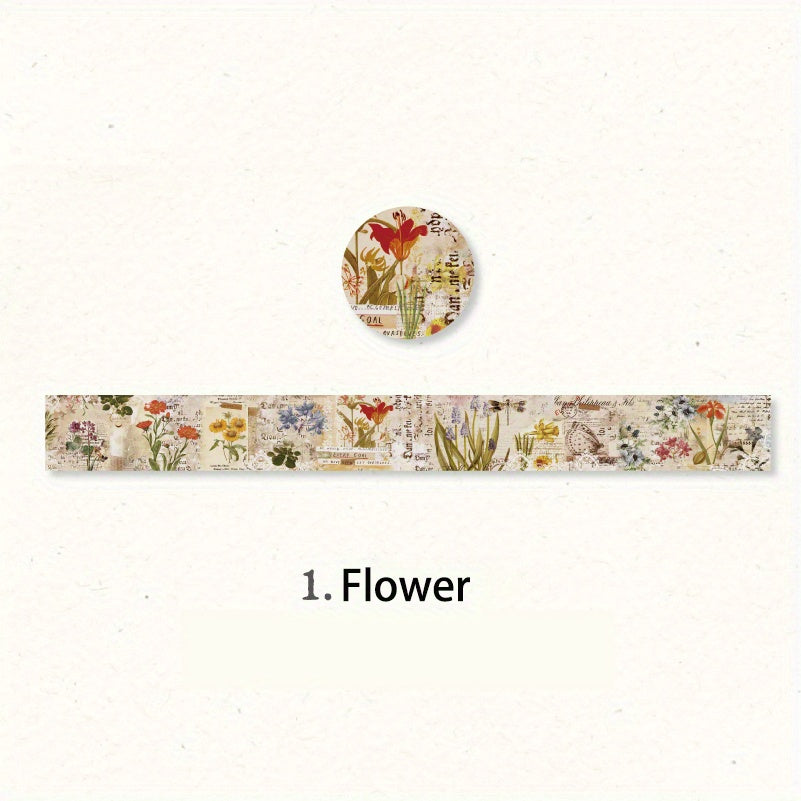 37in Washi Paper Tape Pack for DIY Scrapbook Album Decoration