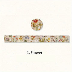 37in Washi Paper Tape Pack for DIY Scrapbook Album Decoration