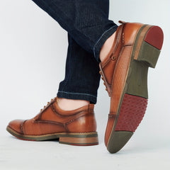 Men's Leather Derby Shoes Wedding Business