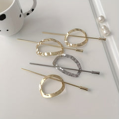 Metal Hairpin Back Head Ponytail Updo Styler Hair Stick Hair Accessories