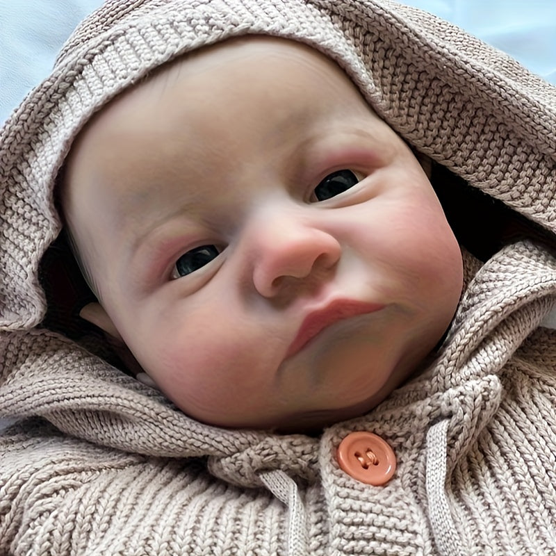 18in Reborn Dolls Realistic Newborn Silicone Baby Doll