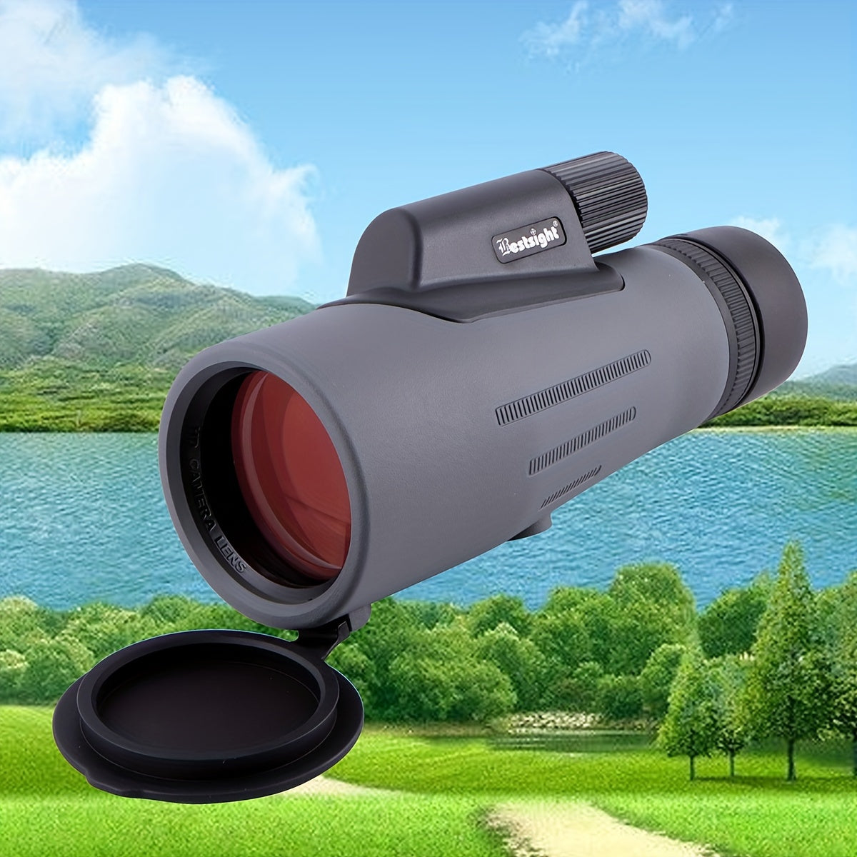 12x56 Powerful Monocular Telescope With Tripod