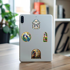 Religious Church Themed Stickers Waterproof PVC Vinyl Decals