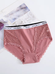 6-Pack Women's Plus Size Casual Underwear Set, Medium Stretch Full Briefs