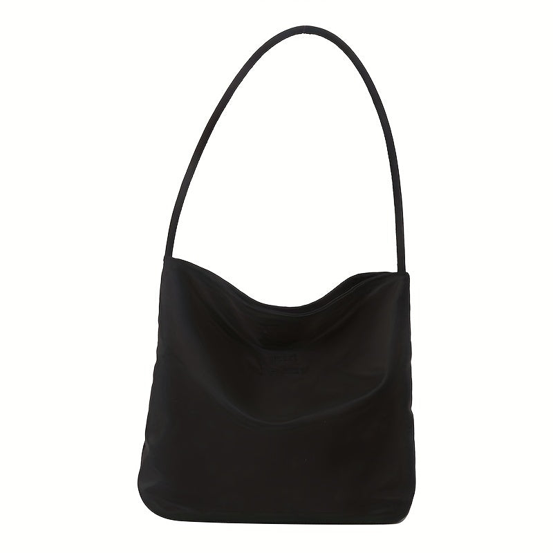 Pink Letter Embroidered Tote Bag Women's Handbag