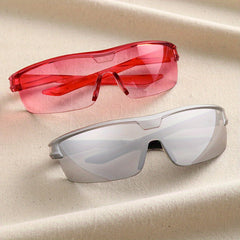 2 Pairs Semi Rimless Sports Sunglasses UV400 Sun Shades