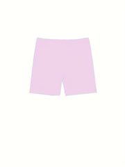 4pcs Girl's Cartoon Print Comfy Bike Shorts Safety Set
