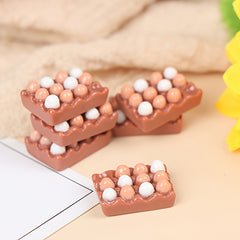 1:12 Scale Mini Eggs for Dollhouse Kitchen - Mixed Pastel Colors & Pink