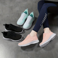 Women's Mesh Breathable Tennis Sports Shoes Lightweight Non slip Travel Shoes