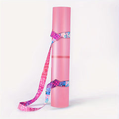 Nylon Yoga Mat Storage Bag & Stretching Strap