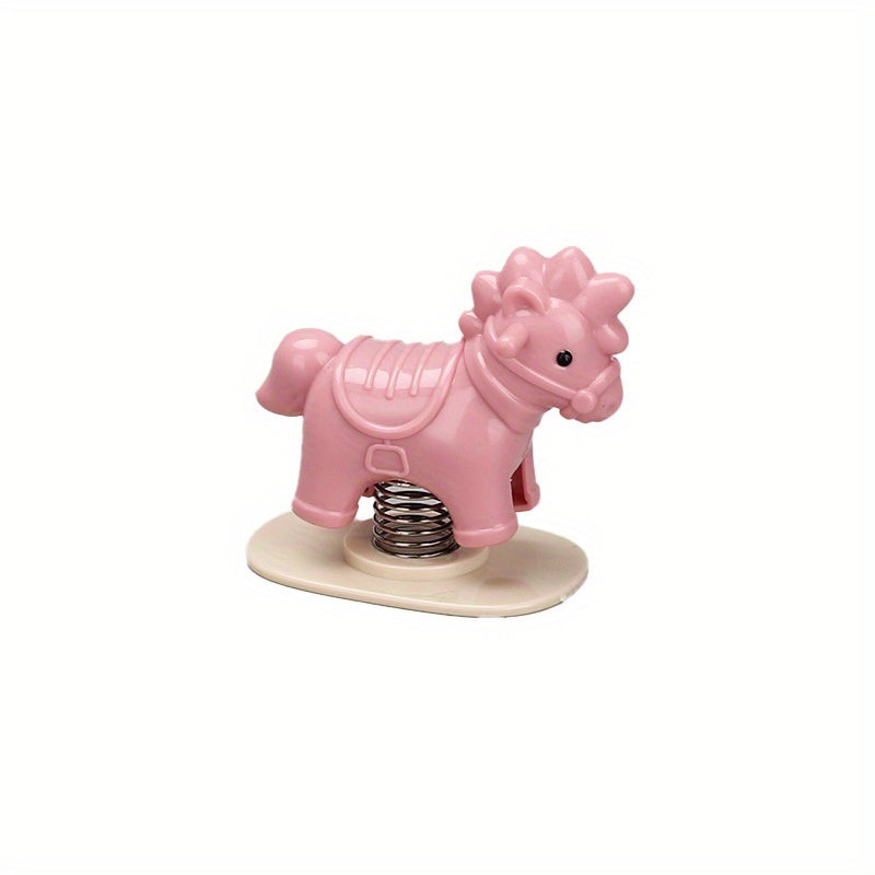 Wooden Horse Swing Doll House Accessory Set