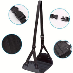 Portable Airplane Footrest - Travel Hammock for Office & Home