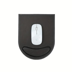 PU Leather Mouse Pad Non Slip Mouse Wrist Pad