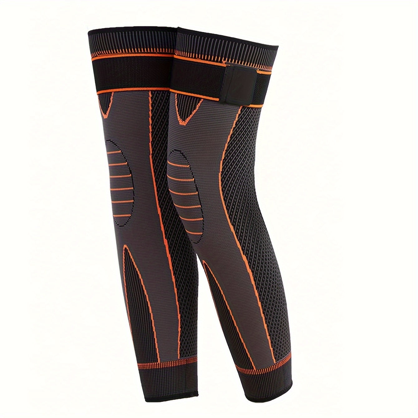 Compression Knee Long Strap Warm Knee Pads for Sports